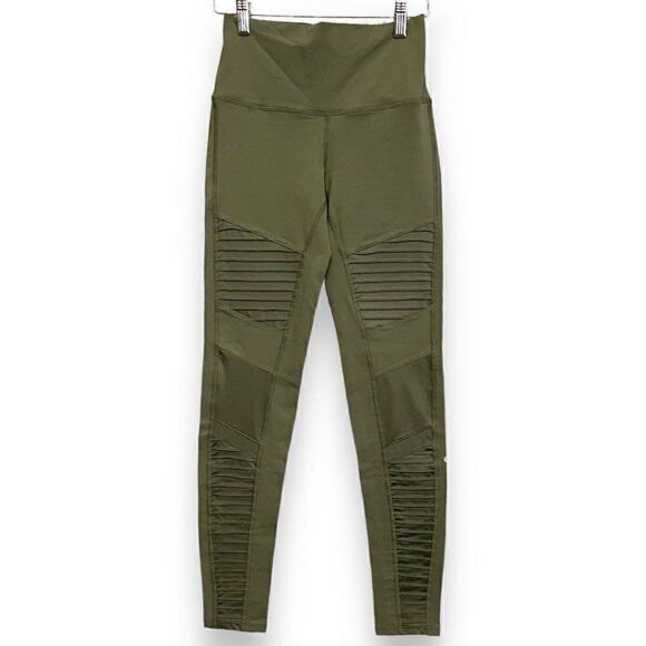 Alo Yoga High Waist Moto Leggings - Picture 6 of 7